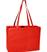 Liberty Bags A134 Non-Woven Deluxe Junior Tote in Red