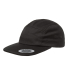 Yupoong-Flex Fit 7005 Classic Jockey Flat Bill Cap in Black