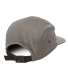 Yupoong-Flex Fit 7005 Classic Jockey Flat Bill Cap in Dark grey