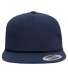 Yupoong-Flex Fit 6002YP Classic Poplin Golf Cap in Navy