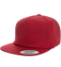 Yupoong-Flex Fit 6002YP Classic Poplin Golf Cap in Red