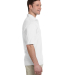 Jerzees 436MP Men's Dri-Power® Polo with Pocket in White