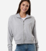American Apparel FTJ00 Women's French Terry Full-Z in Heather grey