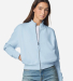 American Apparel FTJ00 Women's French Terry Full-Z in Powder blue