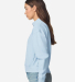 American Apparel FTJ00 Women's French Terry Full-Z in Powder blue