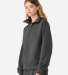 Bella + Canvas 4740 Unisex 10 oz Quarter-Zip Pullo in Asphalt
