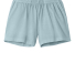 Bella + Canvas 6824GD Women's Garment-Dyed Shorts in Light washed denim