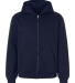 Bella + Canvas 4739 Unisex 10 oz Full-Zip Hoodie S in Navy