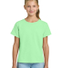 Gildan 3000B Youth Light Cotton T-Shirt in Mint green