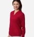 Core 365 CE108LW Women's Nova Performance Long Sle in Classic red