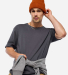 LA T 6906 Unisex Heavyweight Tee in Slate