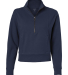 North End NE220W Women's Mantra Half-Zip Ottoman P in Classic navy