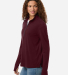 North End NE405W Women's Jaq Stretch Performance Q in Burgundy/ carbon