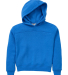 Boxercraft BY5404 Youth Colorblocked Hooded Sweats in Collegiate blue