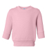 Rabbit Skins 3417 Infant Crewneck Sweatshirt in Pink