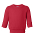 Rabbit Skins 3417 Infant Crewneck Sweatshirt in Red