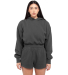 Shaka Wear SHGWC Women's Garment-Dyed Crop Hooded Sweatshirt Catalog