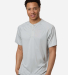 Team 365 TT11HN Men's Zone Performance Henley in Sport silver