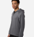 Team 365 TT200 Men's Qualify Quarter-Zip Hooded Pu in Sport graphite