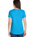 Gildan 6750L Women's Softstyle® Triblend T-Shirt in Heather caribbean blue