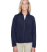 North End 78172 Women's Voyage Fleece Jacket in Classic navy