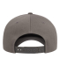 Yupoong-Flex Fit 5079BD Retro Cotton Blend Five-Pa in Grey