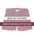 Boxercraft BY6501 Youth Flannel Shorts Varsity Maroon Oxford Plaid