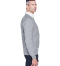 Devon and Jones D475 Men's V-Neck Sweater in Grey heather