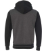 Independent Trading Company IND45UVZ Unisex Heavyw in Charcoal heather/ black