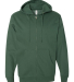 Independent Trading Company SS4500Z Unisex Midweig in Alpine green