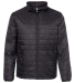 Independent Trading Company EXP100PFZ Men's Puffer in Black