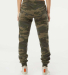 Independent Trading Company PRM20PNT Women's Calif in Forest camo heather