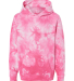 Independent Trading Company PRM1500TD Youth Midwei in Tie dye pink