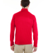 Badger Sportswear 4102 Men's B-Core Quarter-Zip Pu in Red/ graphite