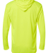 Badger Sportswear 4105 Unisex B-Core Hooded Long S in Safety yellow