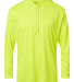 Badger Sportswear 4105 Unisex B-Core Hooded Long S in Safety yellow