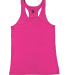 Badger Sportswear 4166 Women’s B-Core Racerback  in Hot pink