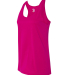 Badger Sportswear 4166 Women’s B-Core Racerback  in Hot pink