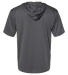 Badger Sportswear 4123 Men's B-Core Hooded T-Shirt in Graphite