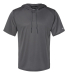 Badger Sportswear 4123 Men's B-Core Hooded T-Shirt in Graphite