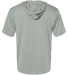 Badger Sportswear 4123 Men's B-Core Hooded T-Shirt in Silver