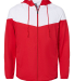 Badger Sportswear 7722 Men's Spirit Outer-Core Jac in Red/ white
