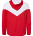 Badger Sportswear 7722 Men's Spirit Outer-Core Jac in Red/ white