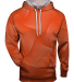 Badger Sportswear 1413 Men's Warp Hooded Sweatshir in Burnt orange