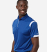 Badger Sportswear 3350 Unisex On the Rise Polo in Royal/ white