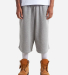 Shaka Wear SHLFBS Unisex Baggy Fleece Shorts in Heather Grey