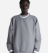 Shaka Wear SHCNW Unisex Crewneck Windbreaker in Grey