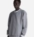 Shaka Wear SHCNW Unisex Crewneck Windbreaker in Grey
