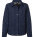 Weatherproof W27713 Women's Diamond Quilted Jacket in Navy