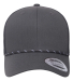 Yupoong-Flex Fit 6606BD Retro Trucker Rope Cap in Charcoal